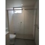 Australia Custom made Semi-Frameless Wall To Wall Sliding Door Shower Screen (1400- 1500)W *1950